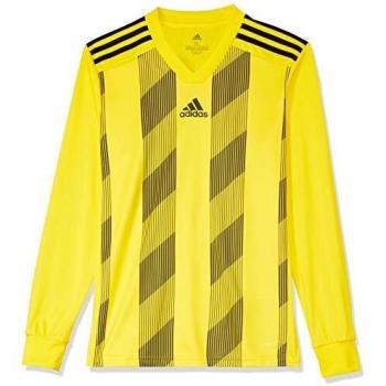 adidas STRIPED19 JSY L Camiseta de Manga Larga, Hombre, Bright Yellow/Black, 910Y