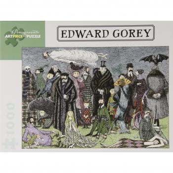 Edward Gorey 1,000-Piece Art Jigsaw Puzzle - Untitled Design