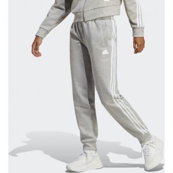 Pantalón de mujer adidas Future Icons Regular 3 bandas en color gris