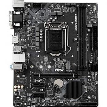 Placa Base MSI H310M Pro-M2 Plus - Chipset Intel H310 - Socket LGA1151 - Micro ATX - DDR4 Boost - USB 3.1 Gen 1 - LAN Gigabit - Audio HD 8 Can