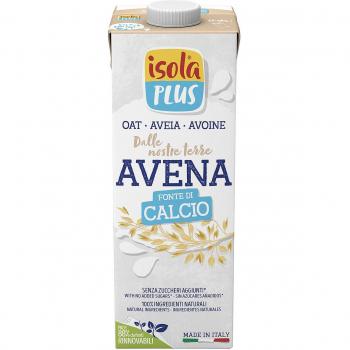 BEBIDA VEGETAL DE AVENA CON CALCIO 1 L ISOLA PLUS