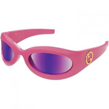 Gucci Pink Sunglasses GG1247S, Female, Size: 60 MM