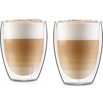 Vasos Térmicos de Doble Pared 350 ml Hechos a Mano en Vidrio de Borosilicato
