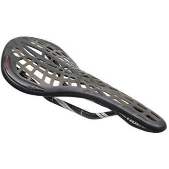 Tioga montaña Spyder Stratum Carbon sillín Unisex, Negro