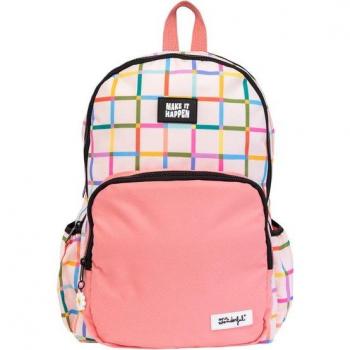 Mochila Textil Urban Mr Wonderful Make It Happen BTS 24 44x31x13 Cms