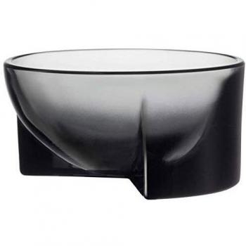Iittala Kuru Cuenco de Cristal, Gris, 130x60mm