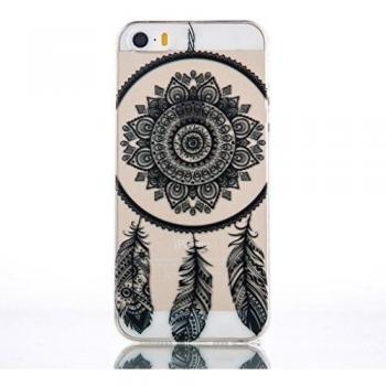 iPhone 5 5S SE Carcasa, YIGA Campanarios Transparente TPU Gel Cubierta De Silicona Suave Funda Tapa para Apple iPhone 5 5S SE