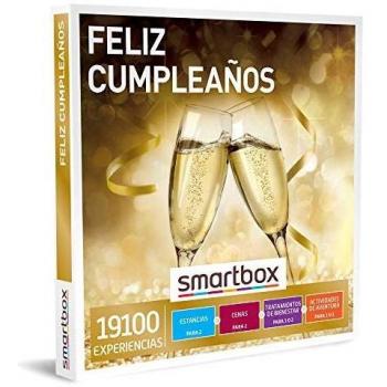 Smartbox - Caja Regalo Feliz cumpleaños - Idea de Regalo cumpleaños - 1 Experiencia de Estancia, gastronomía, Bienestar o Aventura para 1 o 2