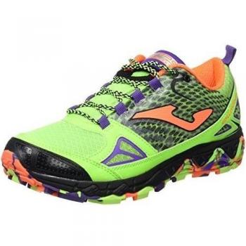 Joma Olimpo - Zapatilla de Trail para terreno húmedo, Naranja, talla 45