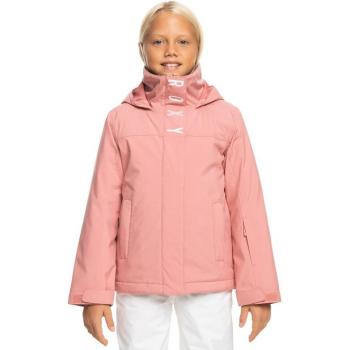 Chaqueta de nieve Roxy Galaxy rosa para niñas - Talla 12