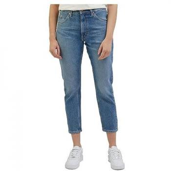 Lee Rider Women's Slim Fit Jeans, Modern Mid Rise, Blue