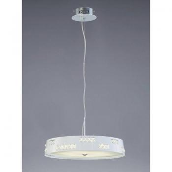 Lámpara colgante LED Phoenix 18W 3600K blanco cristal