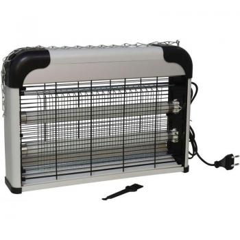 Lámpara Antimosquitos Eléctrica 20W Gris/Negro