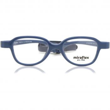 Miraflex MF4006 Kids K585 Kids' Eyeglasses Blue Size 42 - Frame Only, Free Lenses, HSA/FSA Insurance, Blue Light Block Available