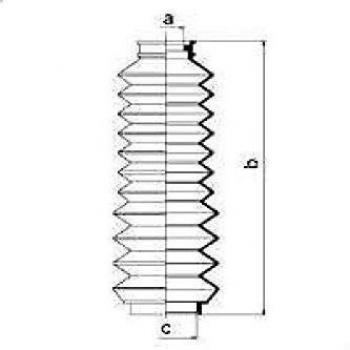 Spidan 83566 fuelle protector para dirección
