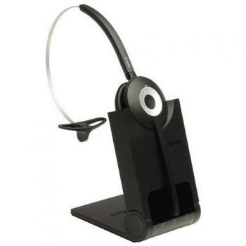 Auricular Mono Inalámbrico Jabra Pro 920 con Micrófono, Cancelación de Ruido, Hasta 8 Horas de Conversación, Alcance de 120 Metros, Diseño Over the Head
