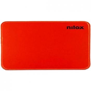 Alfombrilla Raton NILOX NXMP003 Antideslizante (260x210x3) Rojo