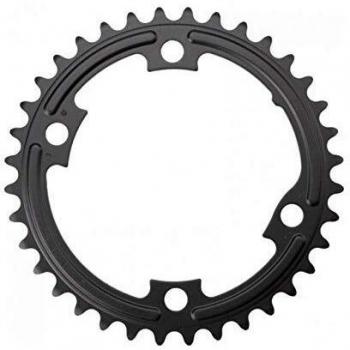 SHIMANO Plato 36D R7000 105 52/36 Ciclismo, Adultos Unisex, Negro