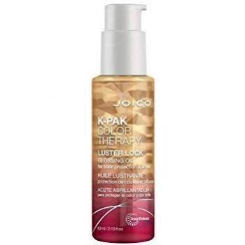 Joico K-Pak Colour Therapy Lustre Lock Glossing Oil 63ml - Hair glossing oil, color protection, enhances shine, lightweight formula, suitable for colored hair