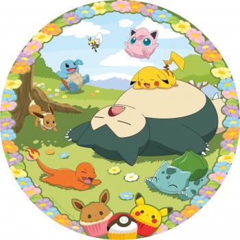 Rompecabezas Ravensburger Pokémon Redondo de 500 Piezas