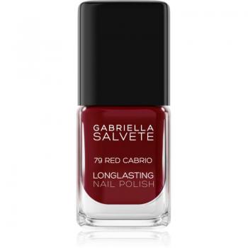 Gabriella Salvete Longlasting Enamel Long-lasting Nail Polish with High Gloss Effect Shade 79 Red Cabrio 11 ml