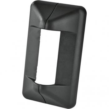 K&M 24463 Black Wall Mount Cover for Speaker Bracket