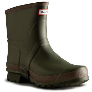 Hunter Field Gardener Short Men's Boot - Dark Olive/Clay - UK10 EU44 US11