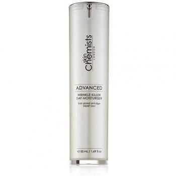 skinChemists Wrinkle Killer - Crema hidratante de día anti arrugas, protección avanzada