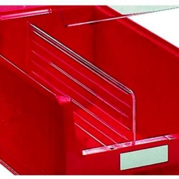 Divisor Longitudinal Transparente para Gaveta Organiza MK3 PS - 10 Unidades