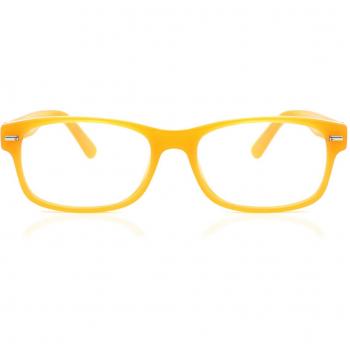 Gafas Anti-Azules Cuadrado Montuta Completa Plástico Naranjas Armazones para Niños - SmartBuy para Niños