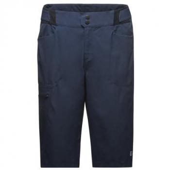 Gore® Wear Pantalones Cortos Passion Azul Hombre, tipo de producto: pantalones cortos para ciclismo, características: color azul marino, sin badana, talla S