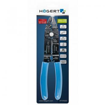 Pinza Crimper Hogert Technik HT1P220 215mm