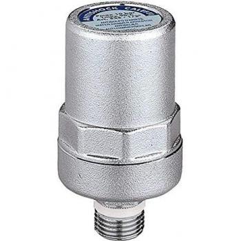 Amortiguador de golpe de ariete Caleffi 525040 1/2 cromado, cuerpo de latón
