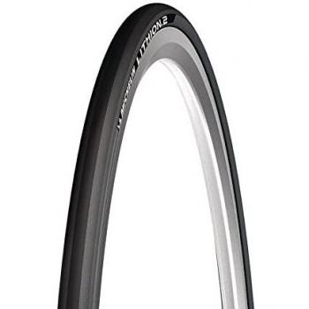Michelin Lithion 2, Cubierta para Bicicleta, Gris, 700x25