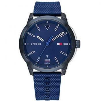Tommy Hilfiger Mens Analogue Classic Quartz Watch with Silicone Strap 1791621