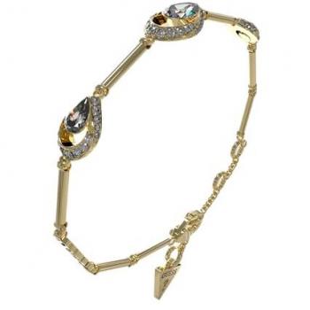 Guess Lollipop Pulsera Oro Amarillo JUBB03387JWYGS