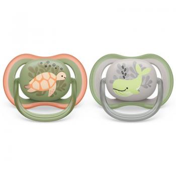 Chupete AVENT Ultra Air 6-18 meses para niño (2 unidades)