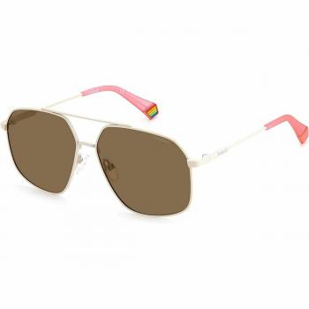 Polaroid Unisex Polarized Sunglasses PLD-6173 Beige/Bronze One Size
