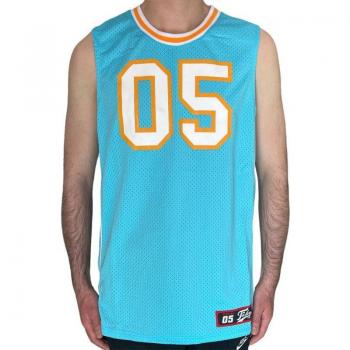 Fubu Varsity Mesh Jersey - Turquoise XL for Men