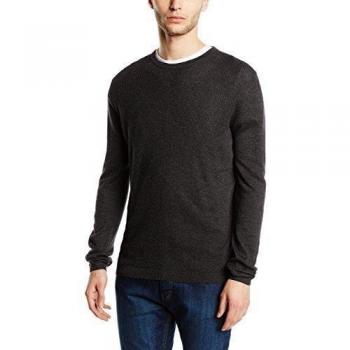 TOM TAILOR structured sweater/512-suéter Hombre    Gris