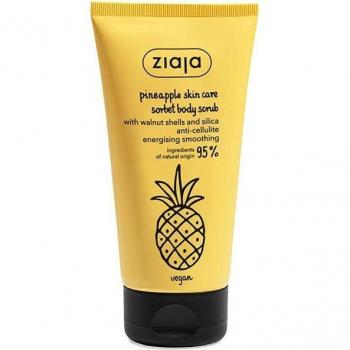 Ziaja Pineapple Anticellulite Body Scrub with Walnut Shell Granules and Silica