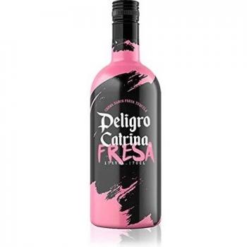 Crema Sabor Tequila Fresa Peligro Catrina 17º - 700 ml