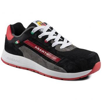 Zapato de seguridad ABARTH S3 Negro/Rojo Talla 40