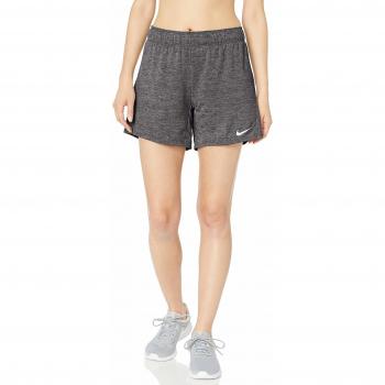 Nike W Nk Dry Short Attk Tr5 Pantalones Cortos de Deporte, Mujer, Black/htr/Echo Pink/