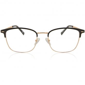 Gafas Anti-Azules Oval Montuta completa Metálico Dorados Armazones para Hombre - SmartBuy Collection