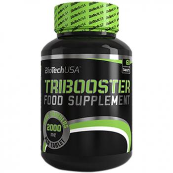 BioTechUSA Tribooster Suplemento dietético en un comprimido que contiene 2000 mg de extracto de abrojo, 120 comprimidos