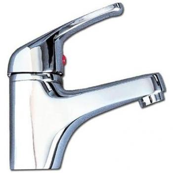 Grifo Monomando de Lavabo Pluvia Capri en Latón Cromado con Cartucho Cerámico