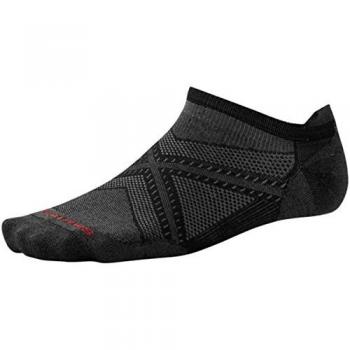 Smartwool Calcetines unisex PHD Run Ultra Light Micro Performance Negro, talla L