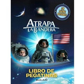 Atrapa la bandera. Libro de pegatinas - Mediaset España Comunicación