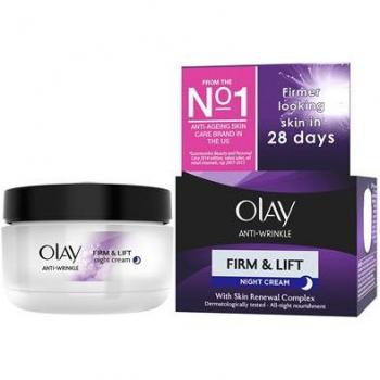 Crema Reafirmante de Noche Olay Anti-Edad Firmeza y Efecto Lifting 50 ml